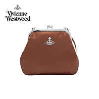 薇薇安·威斯特伍德 Vivienne Westwood 21秋冬奢侈品男女同款斜挎包52050001-12006-LA棕色