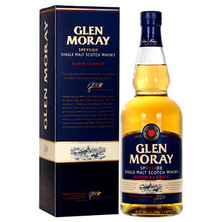 GLEN MORAY 格兰莫雷 斯佩塞 单一麦芽 苏格兰威士忌 40%vol 700ml
