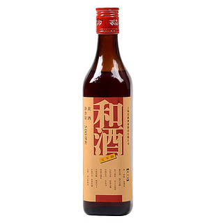 和 酒 五年陈 半干型 上海老酒 500ml*12瓶 整箱装 黄酒