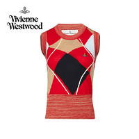 薇薇安·威斯特伍德 Vivienne Westwood 21秋冬奢侈品女士马甲18030001-K0005-RG撞色165/88A