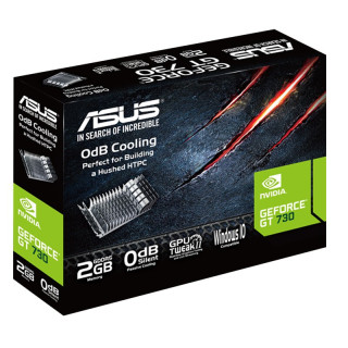 华硕 GT 730-SL-2GD5-BRK 显卡 2GB 黑色