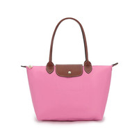 LONGCHAMP 珑骧 Le Pliage系列 ORIGINAL 女士单肩包 L2605089P60 牡丹粉色 中号