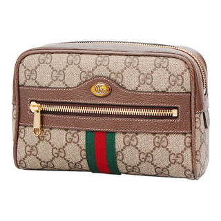 GUCCI 古驰 Ophidia系列 小号帆布腰包 517076 96I3B 8745-65