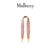 Mulberry/玛珀利2021秋冬新款花呢皮革肩带RX0184 杏橘色