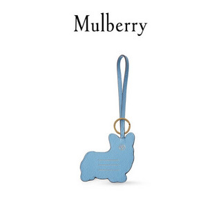 Mulberry/玛珀利2021秋冬新款个性皮革钥匙环RK5808 新款柯基犬钥匙环(杏橘色和深金黄色)