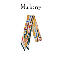 Mulberry/玛珀利2021秋冬新款文字设计印花包袋围巾VS4585 Mulberry 经典绿