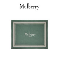 Mulberry/玛珀利2021秋冬新款徽标盖毯配皮革束带VS4571 剑桥绿