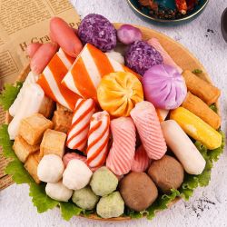 关东煮火锅食材麻辣烫火锅丸子配菜批发5斤装