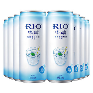 RIO 锐澳 微醺 鸡尾酒 乳酸菌伏特加风味 330ml*8罐