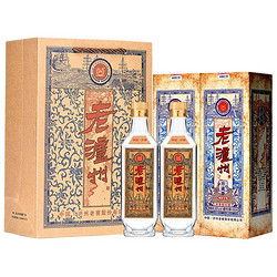 LUZHOULAOJIAO 泸州老窖 老泸州（珍藏版）52度 浓香型白酒 500ml*2瓶装