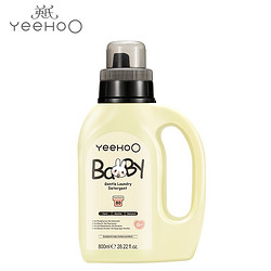 YEEHOO 英氏 婴儿洗衣液衣物皂液800ml*1+洗衣液500ml*2