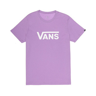 VANS 范斯 透气干爽 男款纯棉经典印LOGO短袖T恤