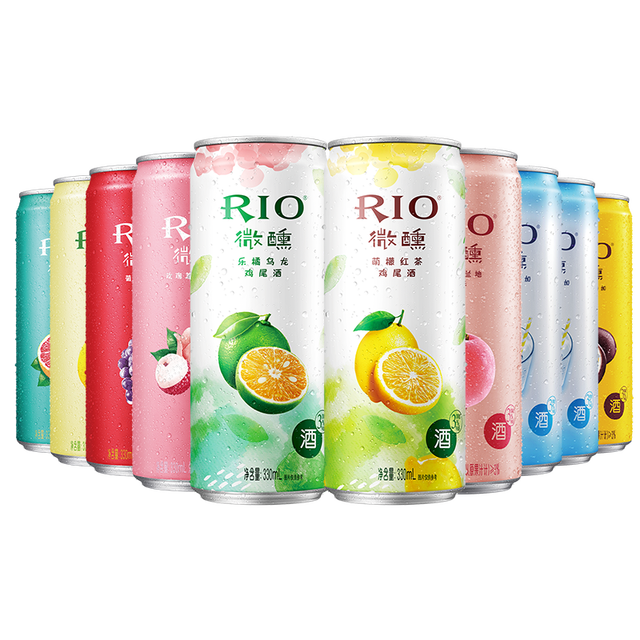 Rio 锐澳RIO洋酒预调酒鸡尾酒套装 330ml*10罐