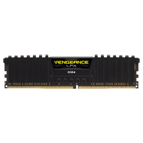 USCORSAIR 美商海盗船 复仇者LPX系列 DDR4 3200MHz 台式机内存 马甲条 黑色 32GB CM4X32GC3200C16K2E-CN