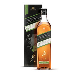 限时双倍积分！JOHNNIE WALKER 尊尼获加 黑牌低地苏格兰威士忌 1L