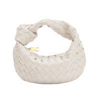 BOTTEGA VENETA 葆蝶家 JODIE系列 女士手提包 651876VCPP59143 粉笔白 迷你