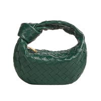 BOTTEGA VENETA 葆蝶家 JODIE系列 女士手提包 651876VCPP53035 雨树绿 迷你