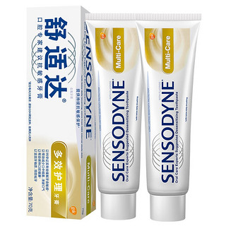 SENSODYNE 舒适达 基础护理系列 多效护理牙膏 70g*3