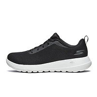 SKECHERS 斯凯奇 Go Walk Max 男子休闲运动鞋 54639/BKW 黑色/白色 43.5