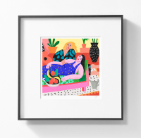 PICA Photo 拾相记 CéPé 作品《在家里》33x33cm 哑光纤维艺术纸 限量50件