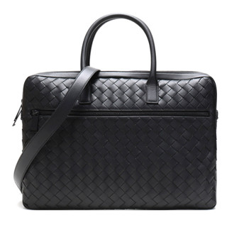 BOTTEGA VENETA 葆蝶家 男士皮革公文包 603441VCPQ18984 黑色