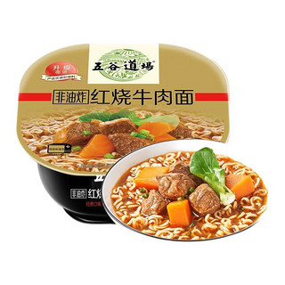 五谷道场 非油炸 红烧牛肉面 103g