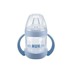 NUK 玻璃奶瓶 120ml自带M号硅胶奶嘴（颜色随机）新生婴儿宽口径
