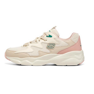 SKECHERS 斯凯奇 D'LITES系列 D'lites Airy 女子跑鞋 896041/OFPK 米白色 35.5