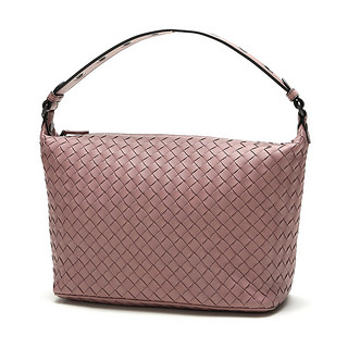 BOTTEGA VENETA 葆蝶家 女士羊皮手提包 547322V00166609 深粉色