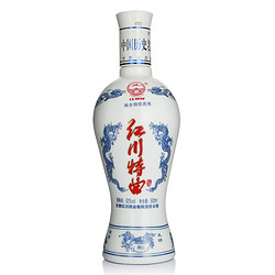 红川 甘肃特产浓香口感白酒 52度 500mL 6瓶 整箱装（含礼品袋）