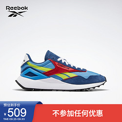 Reebok 锐步 官方男鞋女鞋Legacy蕾格西H69119厚底复古拼色休闲鞋 H69119_蓝色/红色/黄色/白色 43