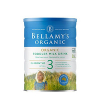 BELLAMY'S 贝拉米 澳洲贝拉米进口有机婴幼儿配方奶粉3段900g*3罐宝贝全乳糖母婴