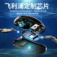  PHILIPS/飞利浦 SPK7214 静音无声 有线鼠标
