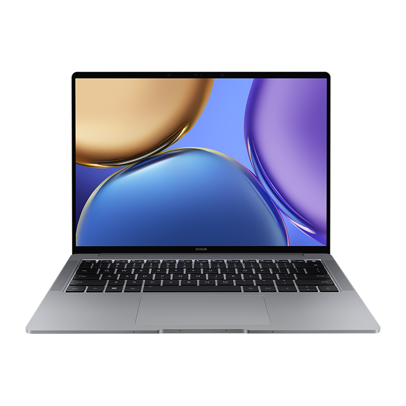 HONOR 荣耀 MagicBook V 14 十一代酷睿版 14.2英寸 轻薄本 灰色（酷睿i7-11390H、MX450、16GB、512GB SSD、2.5K、90Hz）