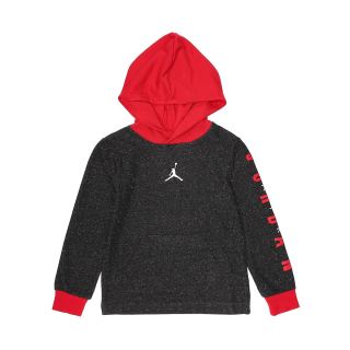 airjordan儿童拼接长袖连帽卫衣