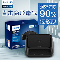 PHILIPS 飞利浦 车载空气净化器 GP5202 除PM2.5 高效过滤甲醛 TVOC 除异味