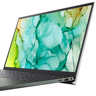 DELL 戴尔 灵越14 Pro 5418 十一代酷睿版 14.0英寸 轻薄本 绿色 (酷睿i5-11300H、MX450、16GB、512GB SSD、1080P、IPS、60Hz、R1628C)