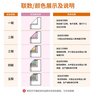 优必利 电脑打印纸 针式打印纸出库单发货单 白色一联二等份打印纸