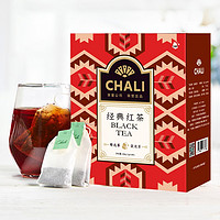 CHALI 茶里 紅茶量販裝茶葉紅茶包綠茶袋泡茶100包200g/盒