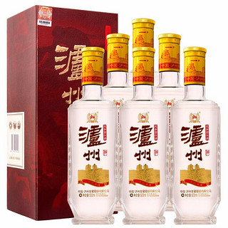 泸州老窖 泸州 金色岁月 52%vol 浓香型白酒 500ml*6瓶 整箱装