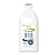 yili 伊利 高品质全脂鲜牛奶1.5L家庭桶装 鲜活营养早餐巴氏杀菌低温牛乳