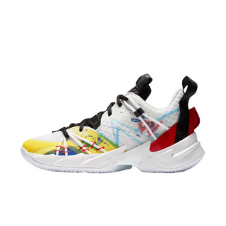 AIR JORDAN Jordan Why Not Zer0.3 SE PF 中性篮球鞋 CK6612-100 白黄红 36