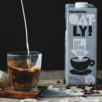OATLY 噢麦力 咖啡大师燕麦奶 咖啡伴侣谷物早餐奶植物蛋白饮料1L*6箱装