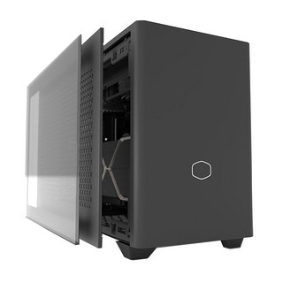 COOLER MASTER 酷冷至尊 NR200PMAX MINI-ITX机箱 非侧透 黑色 含电源 850W