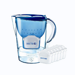 BRITA 碧然德 Marella 海洋系列 3.5L 净水壶 蓝 滤芯6枚