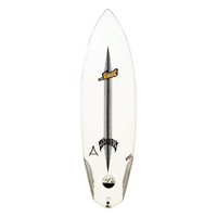 Lost Surfboards Lost Rocket Redux Carbon Wrap 传统冲浪板 短板 LOS2019681 白/黑/橙 5尺7