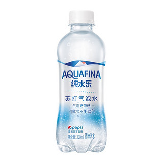 AQUAFINA 纯水乐 苏打气泡水 原味 300ml*12瓶