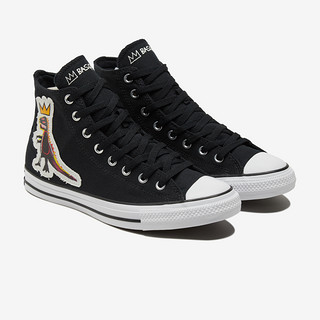 CONVERSE 匡威 All Star Basquiat联名款 中性运动板鞋 172586C 黑色 43