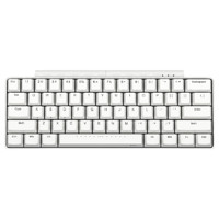 ikbc W200 mini 61键 蓝牙双模机械键盘 白色 Cherry红轴 无光