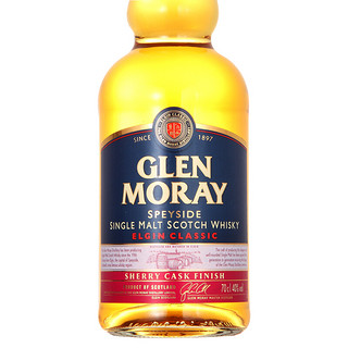 GLEN MORAY 格兰莫雷 斯佩塞 单一麦芽威士忌 40%vol 700ml